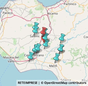Mappa Via Socrate, 91029 Santa Ninfa TP, Italia (10.77429)