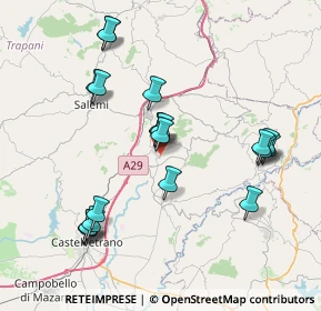 Mappa Via Socrate, 91029 Santa Ninfa TP, Italia (8.734)