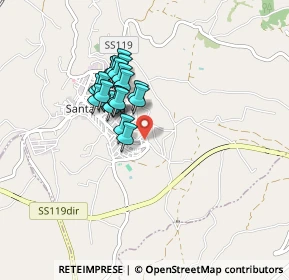 Mappa Via Socrate, 91029 Santa Ninfa TP, Italia (0.7355)