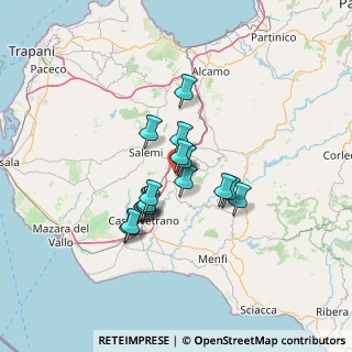 Mappa Via Fratelli Kennedy, 91029 Santa Ninfa TP, Italia (10.8175)