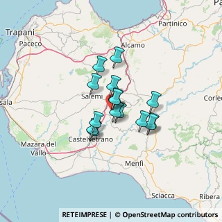 Mappa Via Fratelli Kennedy, 91029 Santa Ninfa TP, Italia (9.56933)