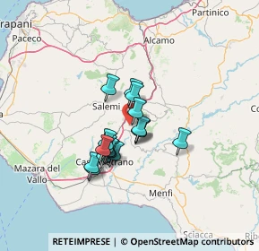 Mappa 91029 Santa Ninfa TP, Italia (10.35471)