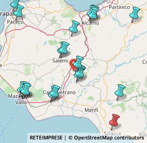 Mappa 91029 Santa Ninfa TP, Italia (21.8105)