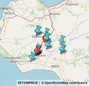 Mappa 91029 Santa Ninfa TP, Italia (9.872)