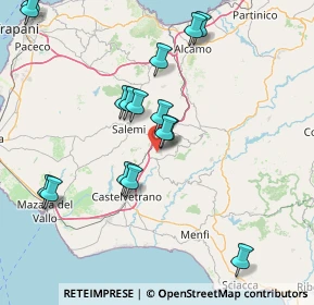 Mappa 91029 Santa Ninfa TP, Italia (18.57313)