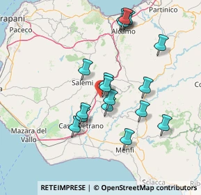 Mappa 91029 Santa Ninfa TP, Italia (15.34176)