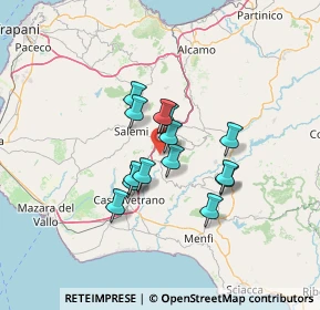 Mappa 91029 Santa Ninfa TP, Italia (10.78786)