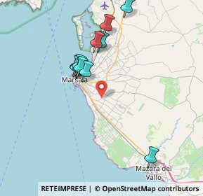 Mappa Contrada Ponte Fiumarella, 91025 Marsala TP, Italia (7.94455)