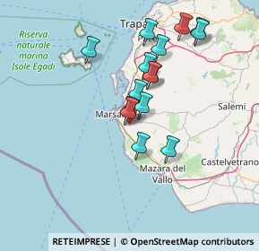 Mappa Contrada Ponte Fiumarella, 91025 Marsala TP, Italia (13.894)