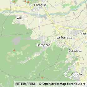 Mappa Bernezzo