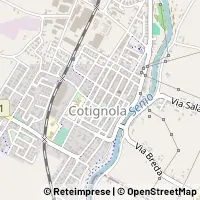 Mapa Cotignola