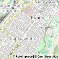 Mapa Cuneo