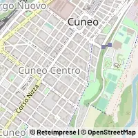Kaart Cuneo