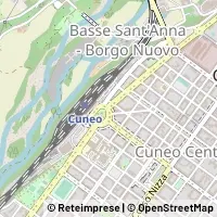 Mapa Cuneo
