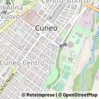 Kaart Cuneo