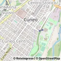 Mapa Cuneo