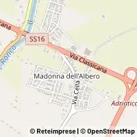 Mapa Ravenna