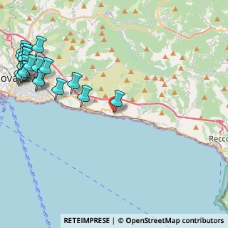 Mappa Via Serra Gropallo, 16167 Genova GE, Italia (6.4415)