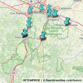 Mappa Via Rodolfo Morandi, 40065 Pianoro BO, Italia (8.735)