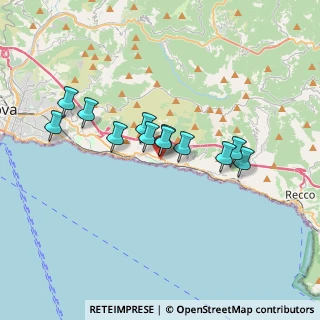 Mappa Via Canascra, 16167 Genova GE, Italia (2.86667)