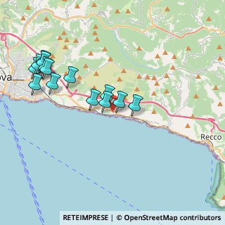 Mappa Via Canascra, 16167 Genova GE, Italia (4.20143)