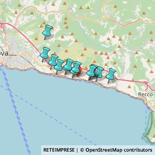 Mappa Via Canascra, 16167 Genova GE, Italia (2.23692)