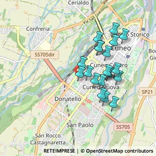 Mappa Via S. Domenico Savio, 12100 Cuneo CN, Italia (0.8585)