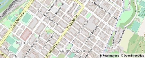 Mappa Cuneo