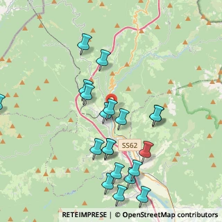 Mappa Via Porta Parma, 54027 Pontremoli MS, Italia (4.486)