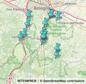 Mappa Via Francesco Petrarca, 40065 Pianoro BO, Italia (6.04)