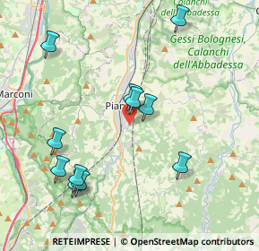 Mappa Via Francesco Petrarca, 40065 Pianoro BO, Italia (4.25364)