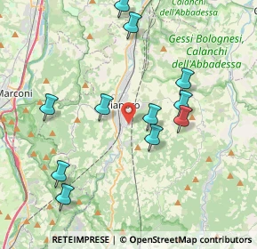 Mappa Via Francesco Petrarca, 40065 Pianoro BO, Italia (4.05545)