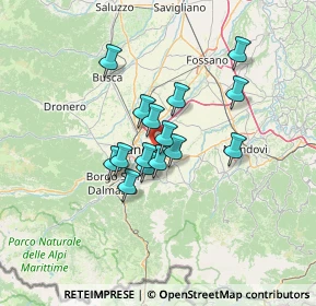 Mappa Via Furia, 12100 Cuneo CN, Italia (9.71533)