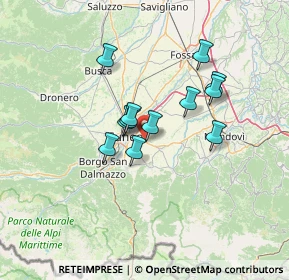Mappa Via Aurelio Verra, 12100 Cuneo CN, Italia (10.355)