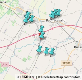 Mappa Via Giovanni Pascoli, 48032 Cotignola RA, Italia (3.59692)