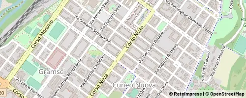 Mappa Cuneo