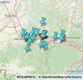 Mappa Via Viola, 12073 Ceva CN, Italia (9.0735)
