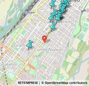 Mappa Via Rosa Ettore, 12100 Cuneo CN, Italia (0.6605)