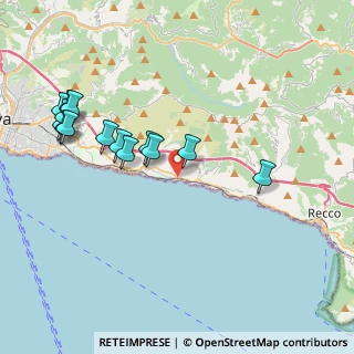 Mappa SS 1, 16167 Genova GE, Italia (4.30143)
