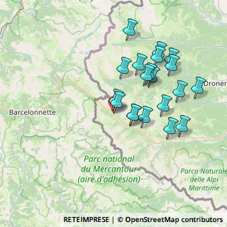 Mappa Via dietro i Bari, 12010 Argentera CN, Italia (14.454)