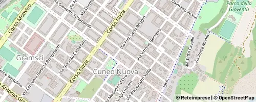 Mappa Cuneo