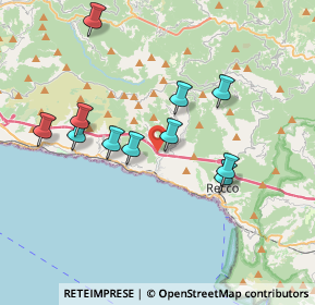 Mappa Via Teriasca, 16031 Sori GE, Italia (3.53091)