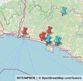 Mappa Via Teriasca, 16031 Sori GE, Italia (30.23444)