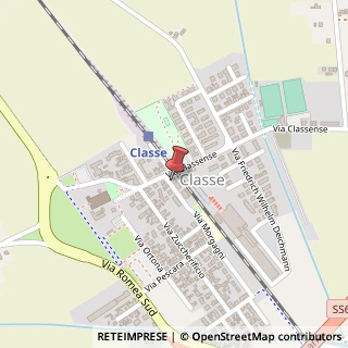 Mappa Via Classense, 17, 48124 Ravenna, Ravenna (Emilia Romagna)