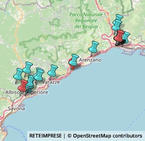 Mappa Lungomare Europa, 16016 Varazze SV, Italia (9.939)