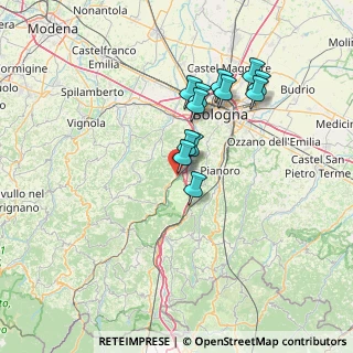 Mappa Via Fiaccacollo, 40037 Sasso Marconi BO, Italia (11.8775)