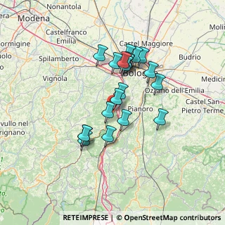 Mappa Via Fiaccacollo, 40037 Sasso Marconi BO, Italia (11.646)