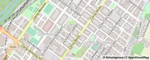 Mappa Cuneo