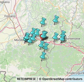 Mappa Via della Polveriera, 12073 Ceva CN, Italia (9.078)
