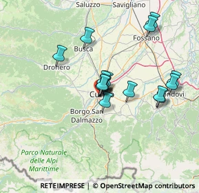 Mappa Via XXXIII Reggimento Fanteria, 12100 Cuneo CN, Italia (11.30625)